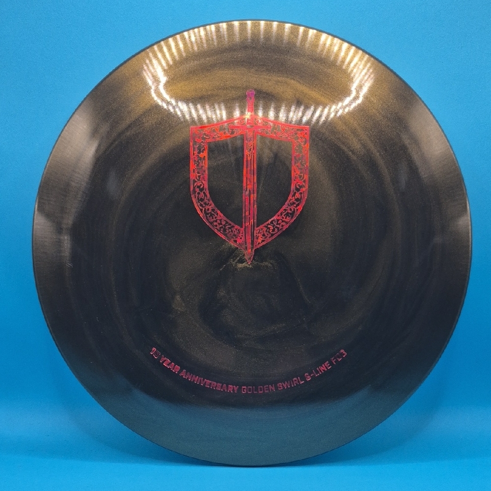 Discmania S-line FD3 Golden Swirl Disc Golf Disc